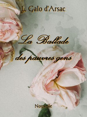 cover image of La ballade des pauvres gens